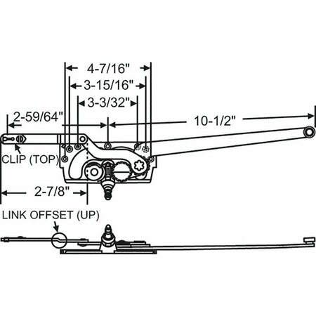 STRYBUC Dual Arm Casement Operator 36-184